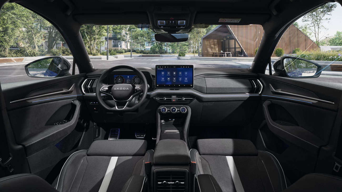 Nội thất Skoda Kodiaq Sportline